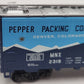 Athearn 7124 HO Scale Pepper Packing Co 40' Steel Reefer #2319 EX/Box