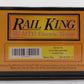 MTH 30-6103-2 O Gauge Santa Fe Streamlined Coach Car #3148 EX/Box