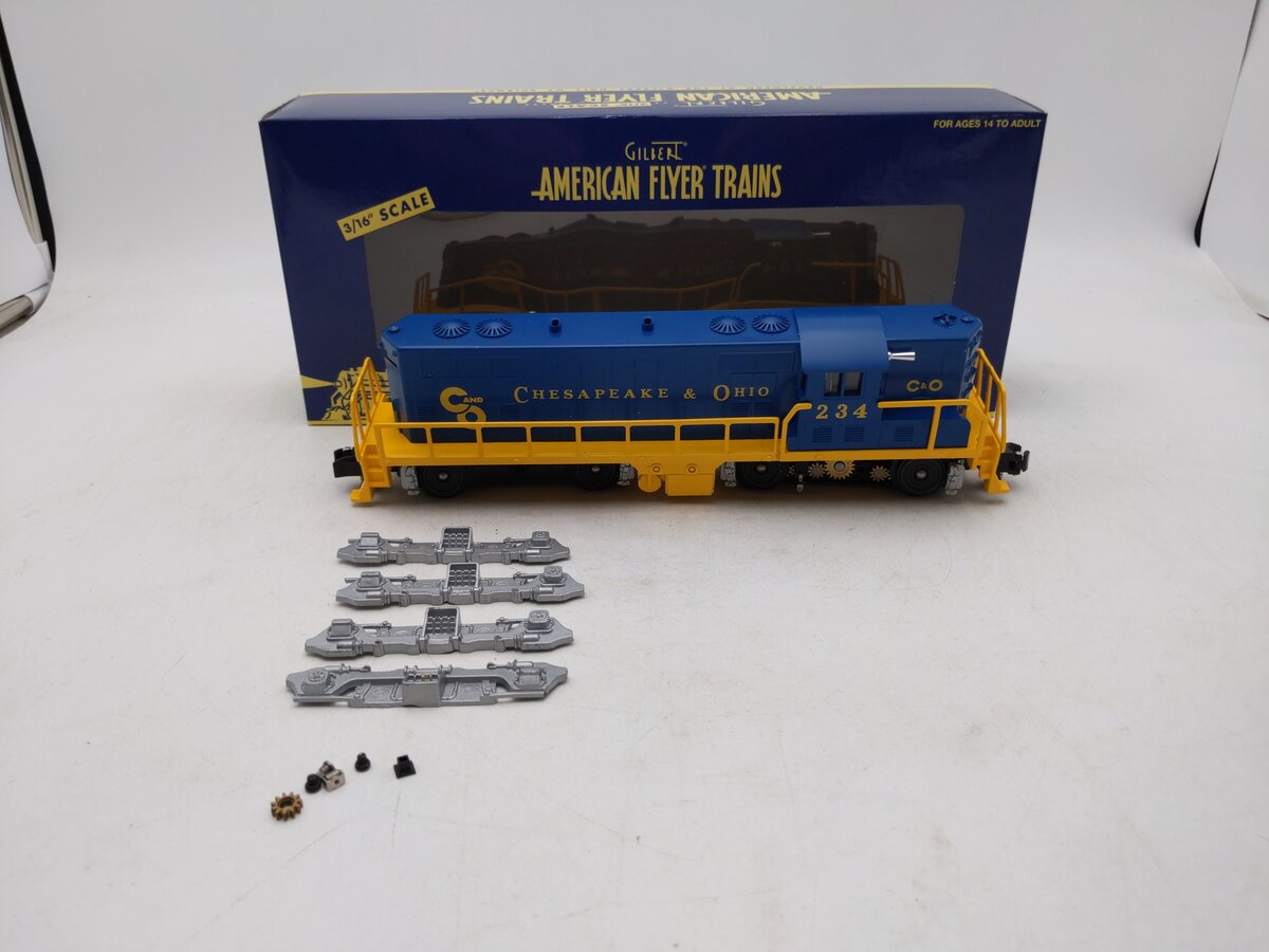 American Flyer 6-48080 American Flyer Lines Powered GP-7 Diesel Locomotive VG/Box