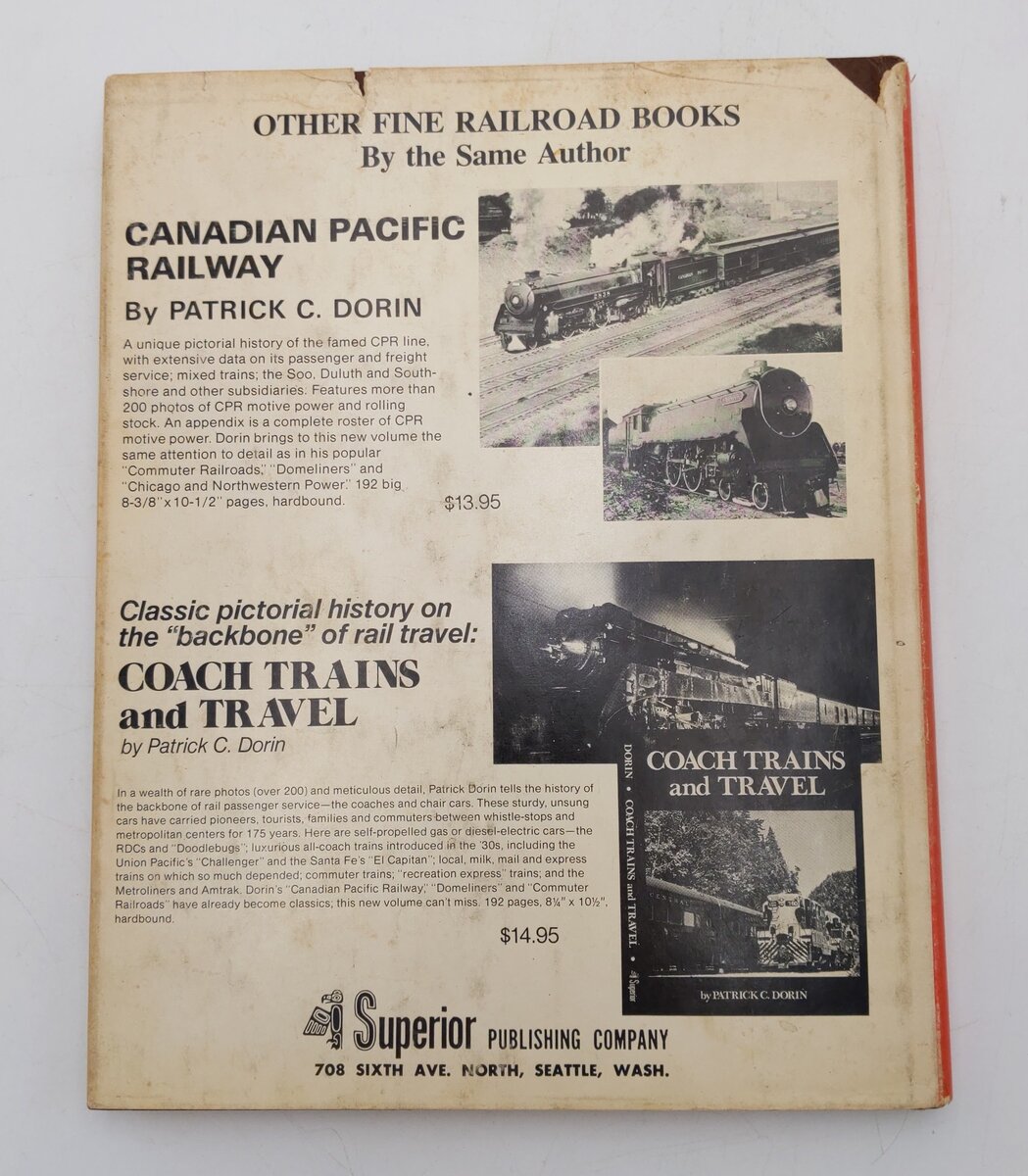 The Canadian National Railways' Story Hardcover Book By Patrick C. Dorin VG