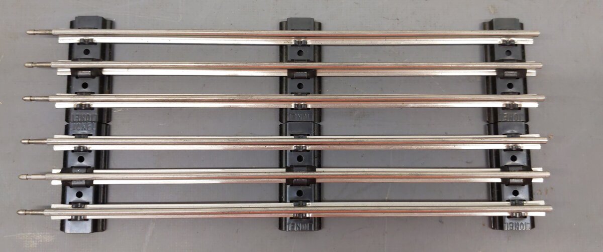 Lionel & K-Line Assorted O Gauge Tubular Straight/Curved Tracks [26] VG