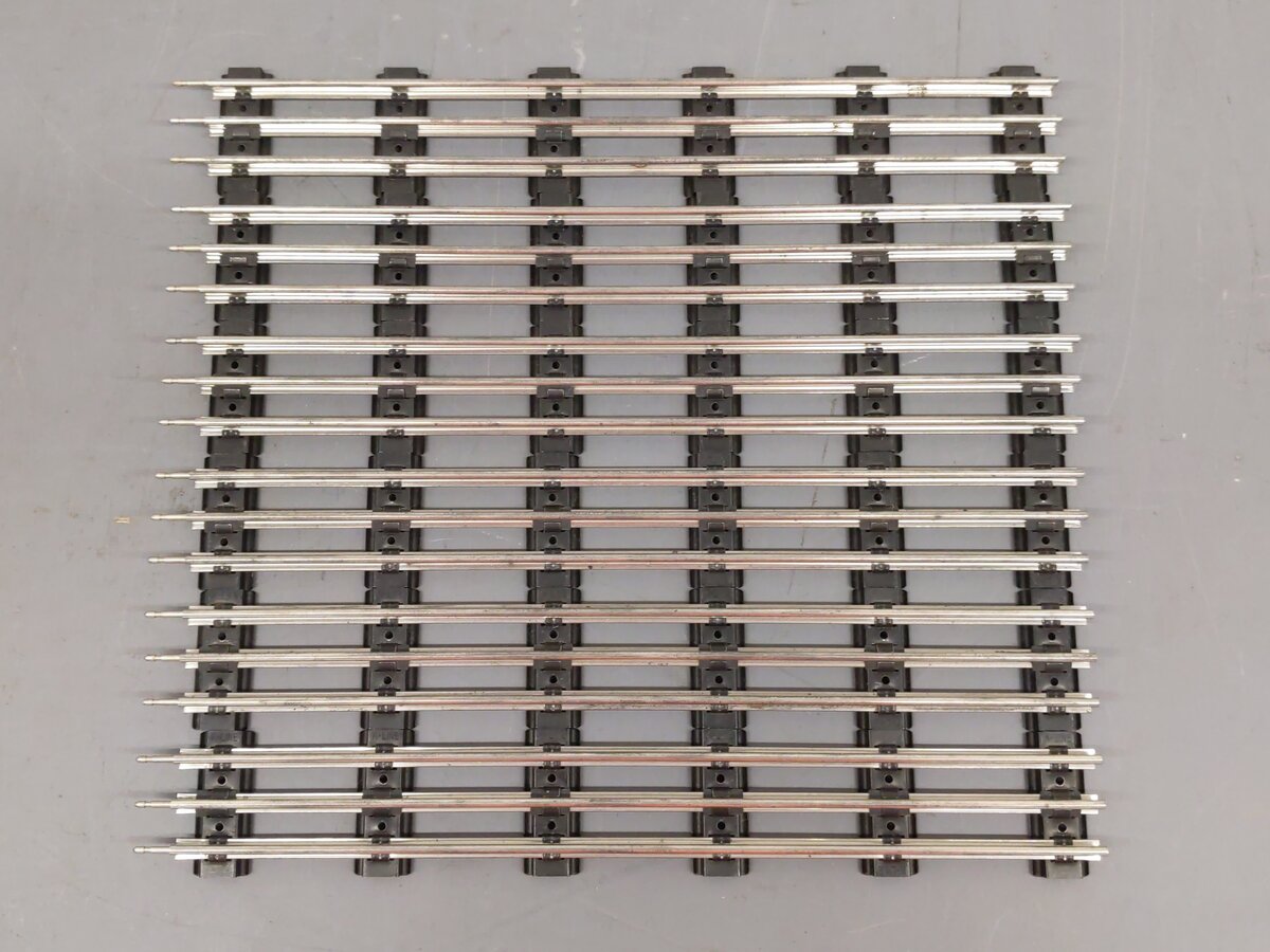 Lionel & K-Line Assorted O Gauge Tubular Straight/Curved Tracks [26] VG