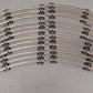 Lionel & K-Line Assorted O Gauge Tubular Straight/Curved Tracks [26] VG