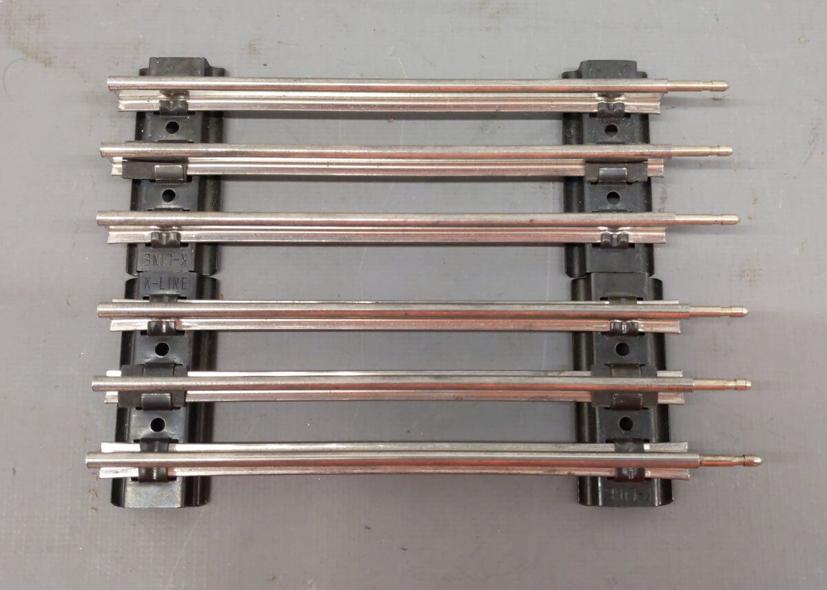 Lionel & K-Line Assorted O Gauge Tubular Straight/Curved Tracks [26] VG
