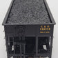Athearn 95604 HO Scale Chesapeake & Ohio 40' 3 Bay Ribbed Hopper #150458 EX/Box