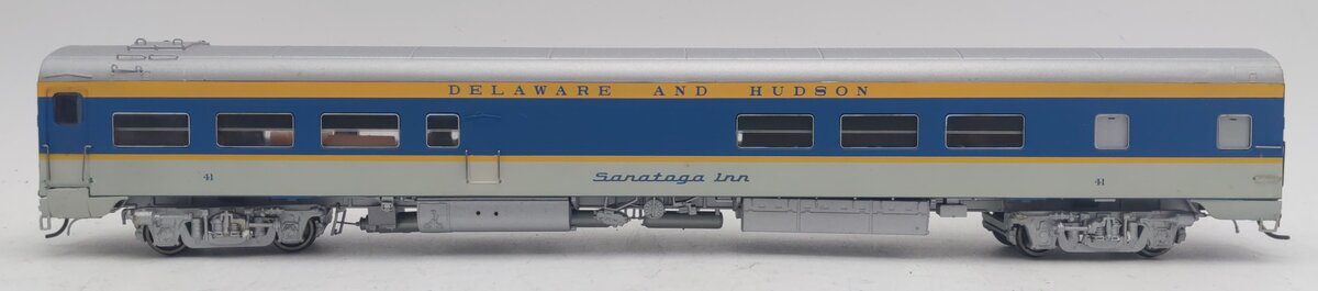 Rapido Trains 103058 HO D&L Saratoga Inn Cafe/Bar/Lounge Passenger Car #41 EX/Box