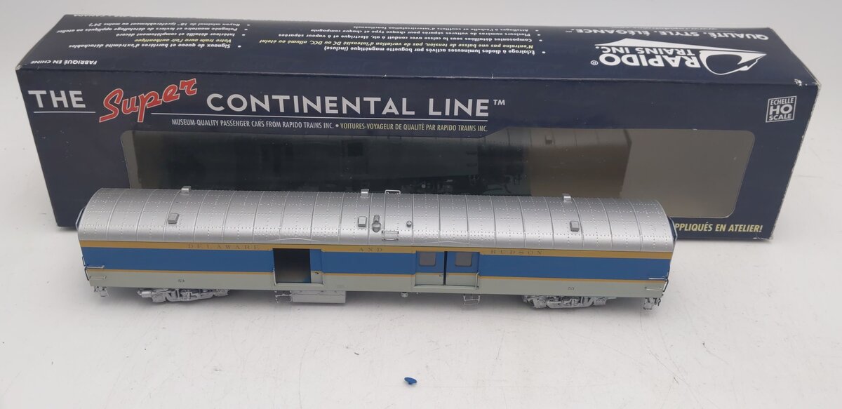 Rapido Trains 106214 HO Scale Delaware & Hudson Baggage Express Car #53 EX/Box