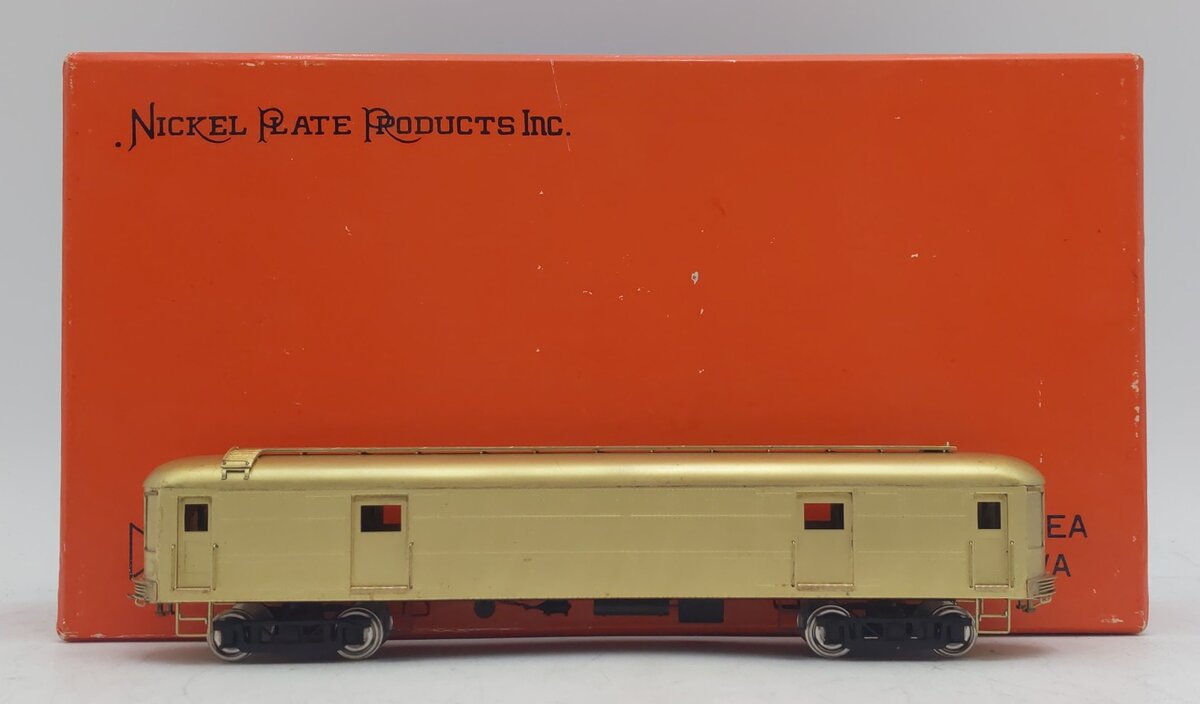 Nickel Plate Products HO Brass CSS & SB Baggage/Express Car - Unpainted EX/Box