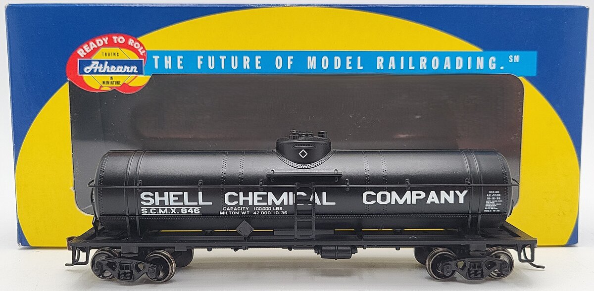 Athearn 73193 HO Scale Shell Single Dome Tank Car #846 LN/Box
