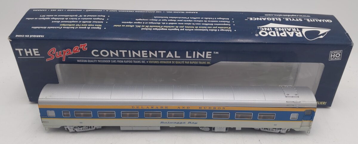 Rapido Trains 100196 HO DH "Bulwagga Bay" Lightweight Coach Car #32 EX/Box