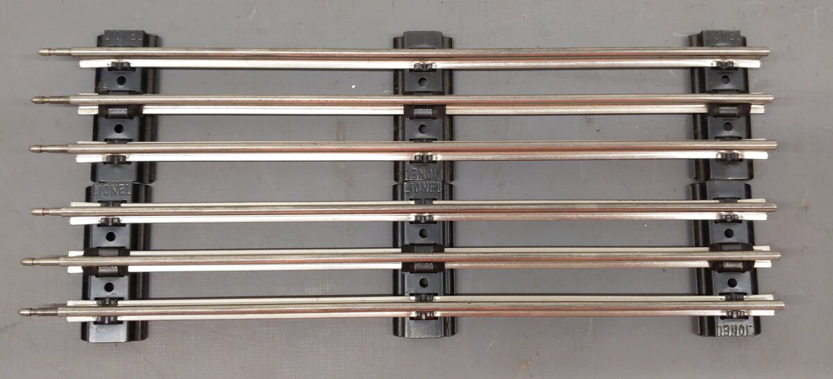 Lionel & K-Line Assorted O Gauge Tubular Straight/Curved Tracks [25] VG