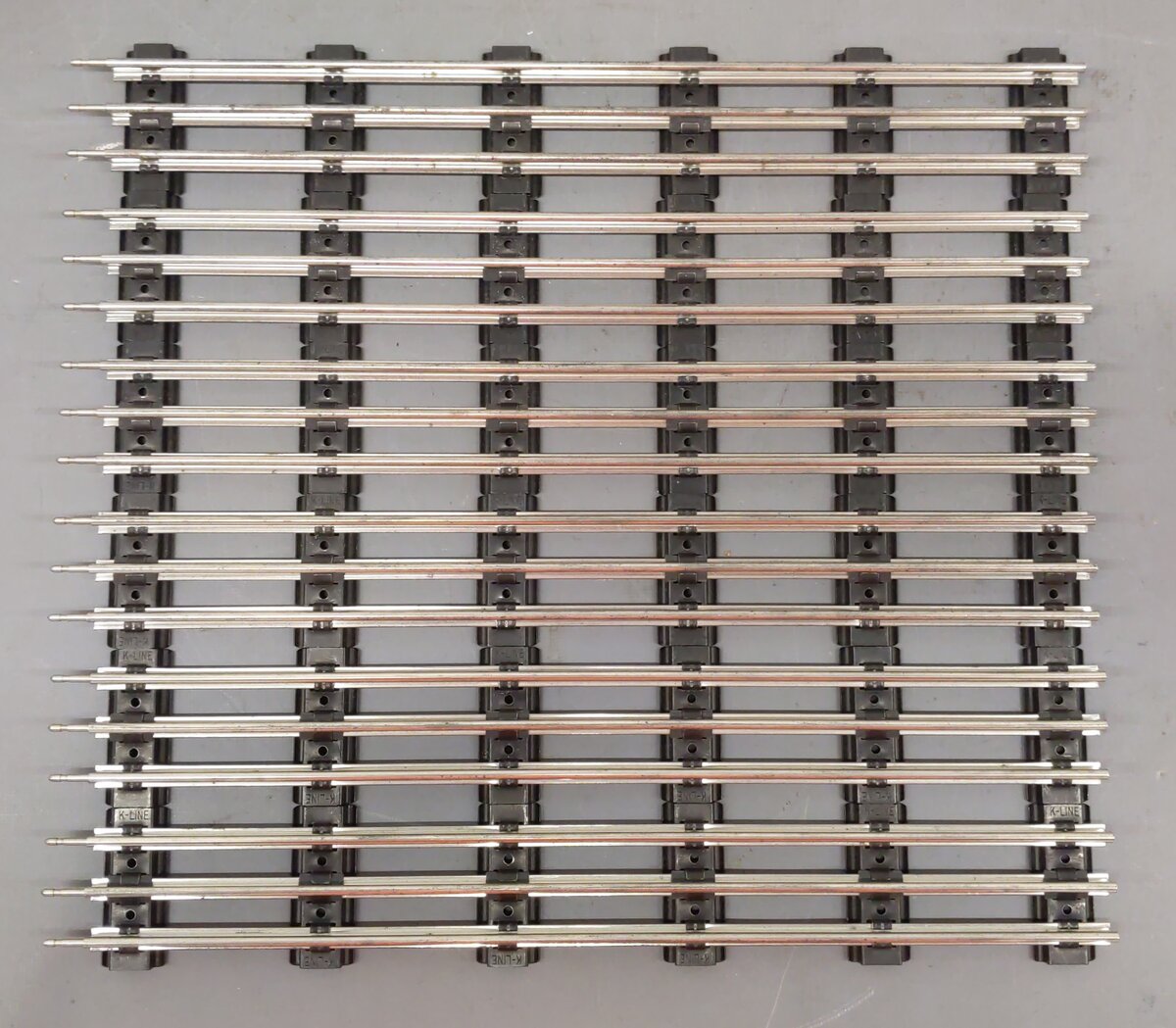 Lionel & K-Line Assorted O Gauge Tubular Straight/Curved Tracks [25] VG