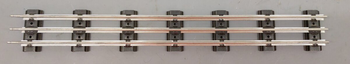 Lionel & K-Line Assorted O Gauge Tubular Straight/Curved Tracks [25] VG