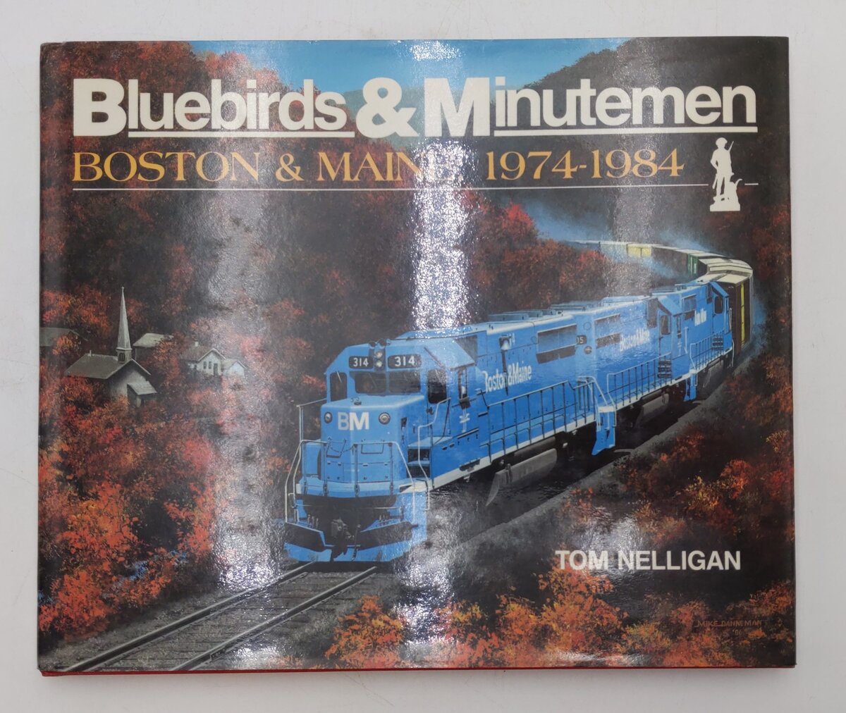 Bluebirds & Minutemen Boston & Maine 1974-1984 Hardcover Book By Tom Nelligan EX
