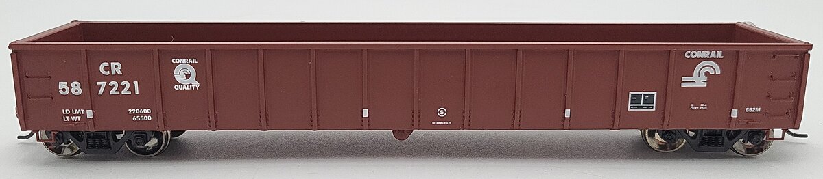 Athearn 92805 HO Scale Conrail 52' Mill Gondola Car #587221 LN/Box