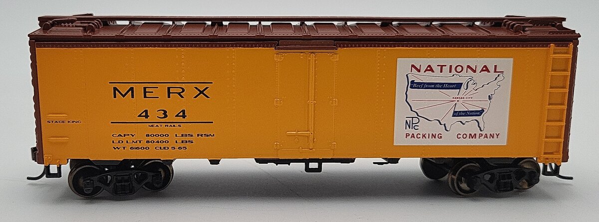 Athearn 71329 HO Scale National Packing Company 40' Steel Reefer #434 LN/Box