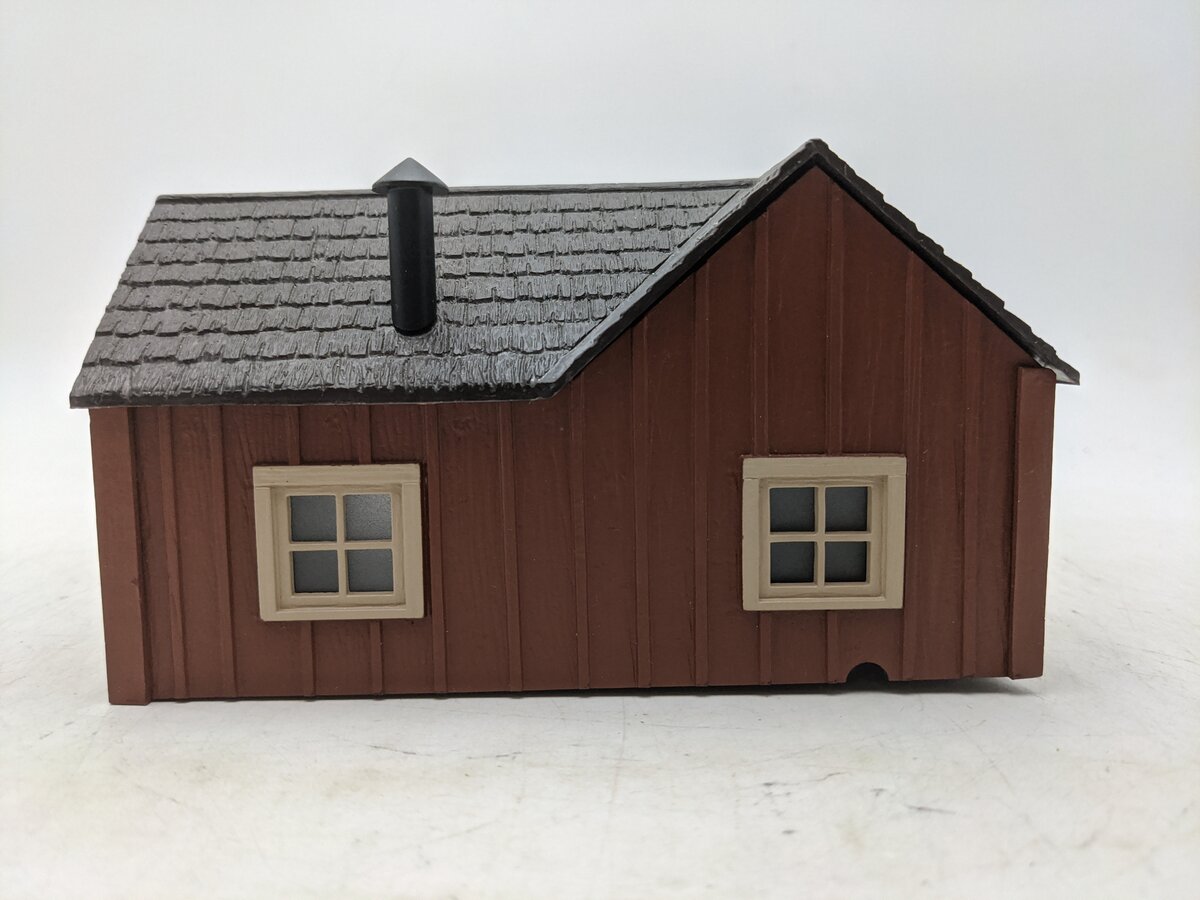 K-Line K415006 O Built-Up Lighted Ranch House w/Smoke EX