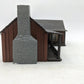 K-Line K415006 O Built-Up Lighted Ranch House w/Smoke EX