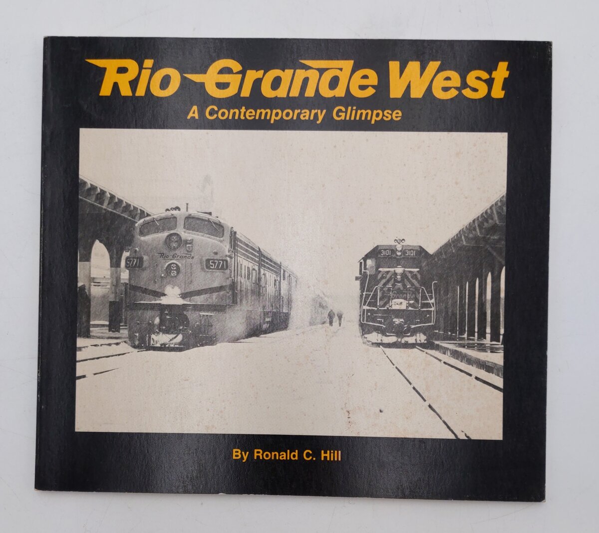 Rio Grande West, A Contemporary Glimpse Paperback Book By Ronald C. Hill VG