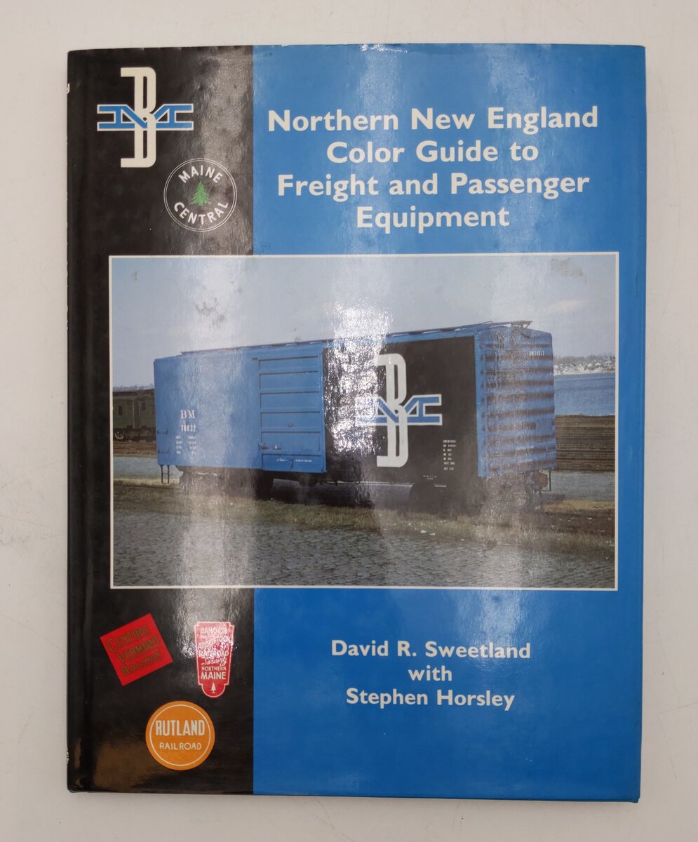 Northern New England Color Guide to Freight & Passenger Equipment Hardcover EX