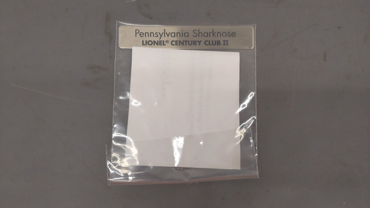 Lionel 6-24144 CCII Pennsylvania Sharknose Display Case EX/Box