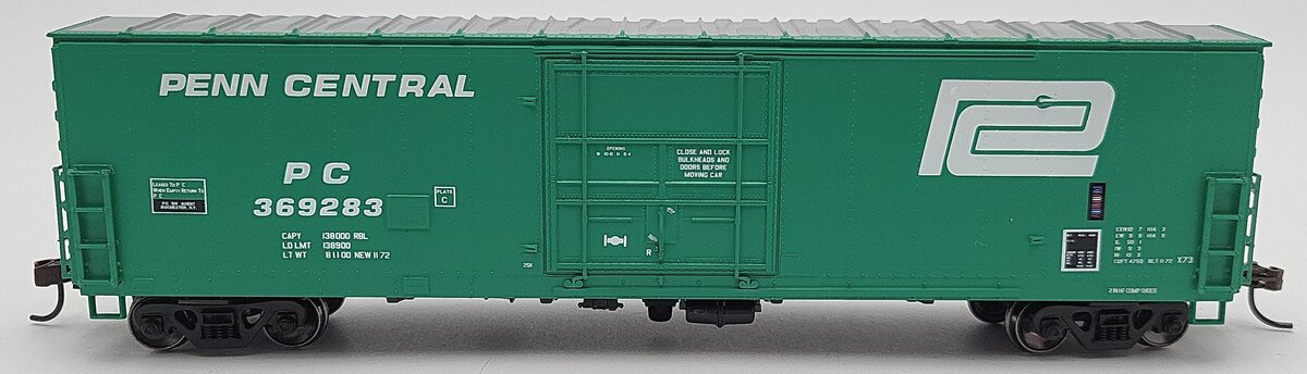 Athearn 91323 HO Scale Penn Central 50' PD Superior Boxcar #369283 LN/Box