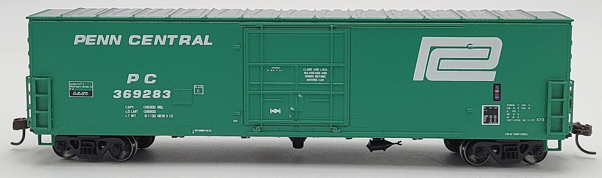 Athearn 91323 HO Scale Penn Central 50' PD Superior Boxcar #369283 LN/Box