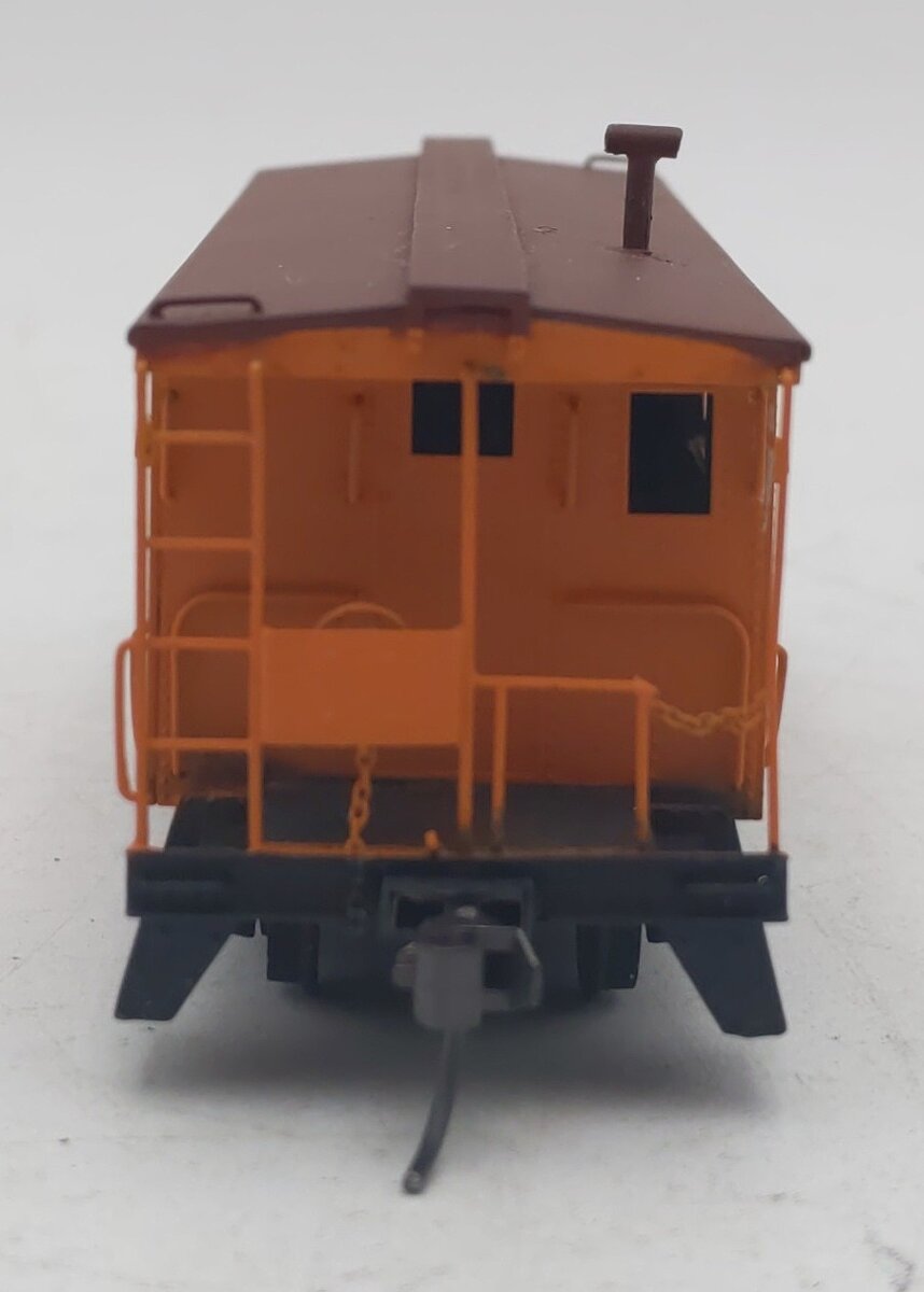 Overland OMI-1137 HO Scale Brass CSS&SB B-W 25ft Steel Caboose - Custom Painted EX/Box