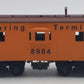 Overland OMI-1137 HO Scale Brass CSS&SB B-W 25ft Steel Caboose - Custom Painted EX/Box