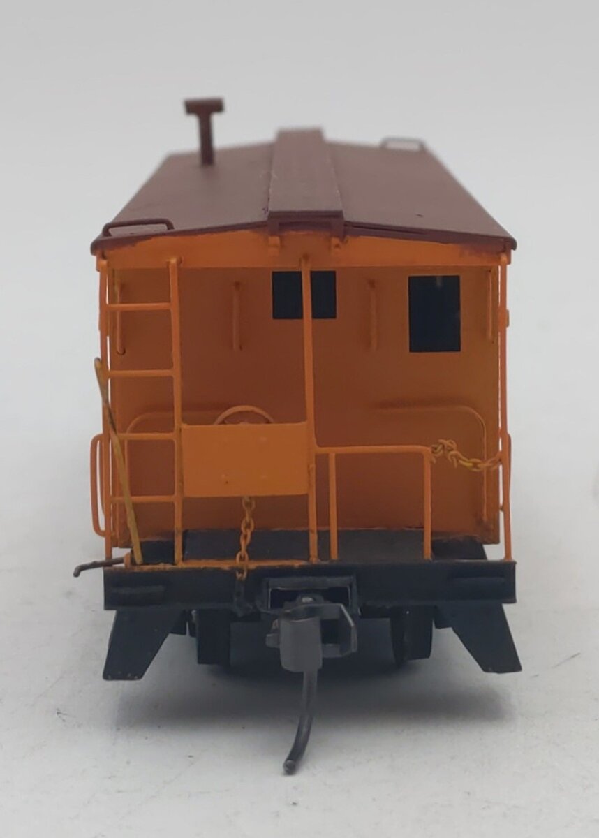 Overland OMI-1137 HO Scale Brass CSS&SB B-W 25ft Steel Caboose - Custom Painted EX/Box