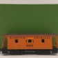 Overland OMI-1137 HO Scale Brass CSS&SB B-W 25ft Steel Caboose - Custom Painted EX/Box