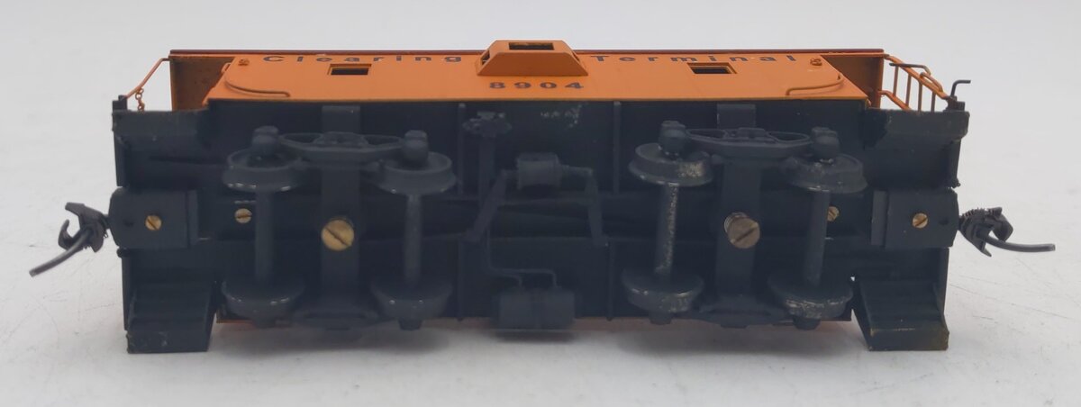 Overland OMI-1137 HO Scale Brass CSS&SB B-W 25ft Steel Caboose - Custom Painted EX/Box