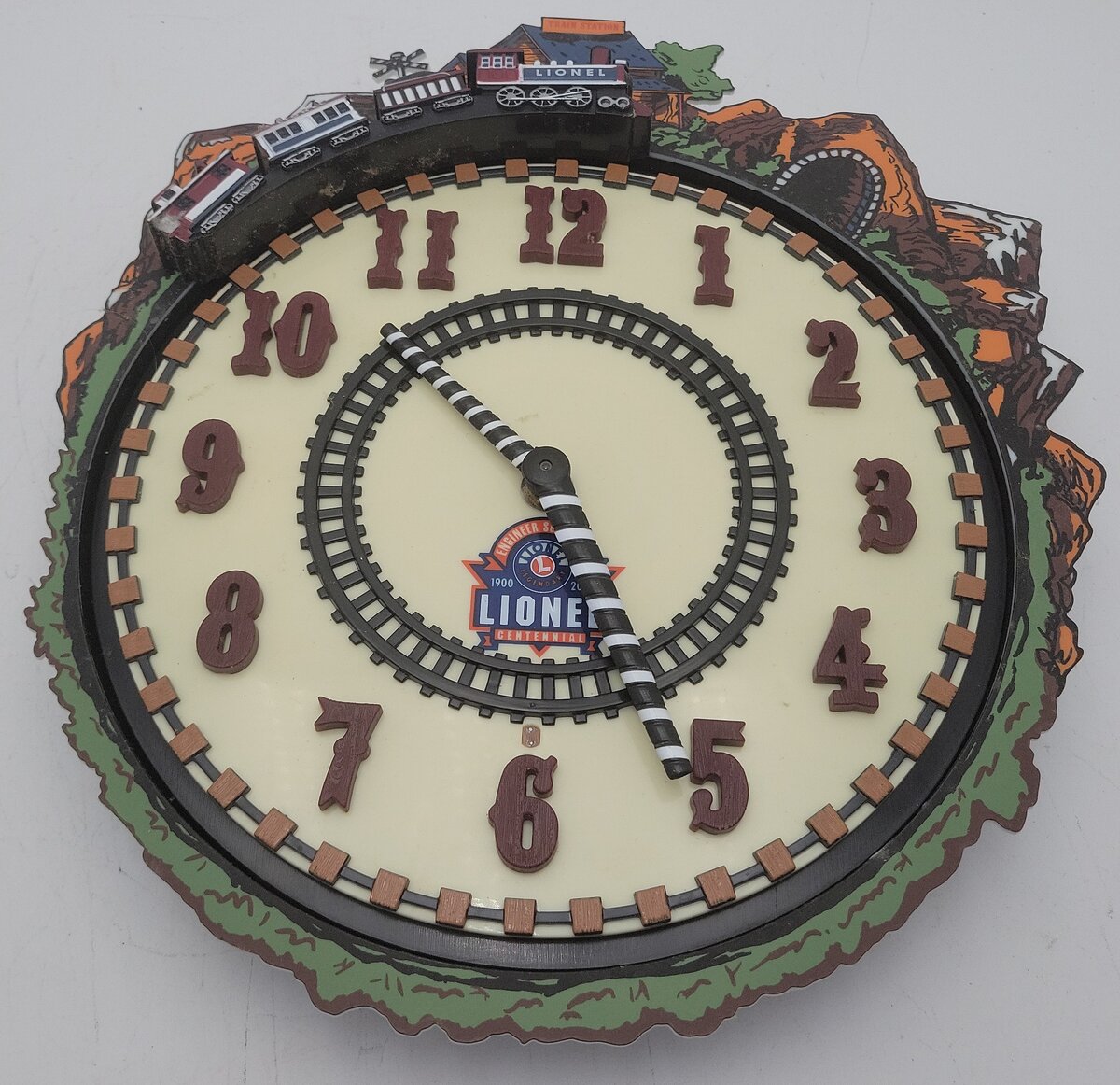 Lionel 7183 100th Anniversary Train Clock EX/Box