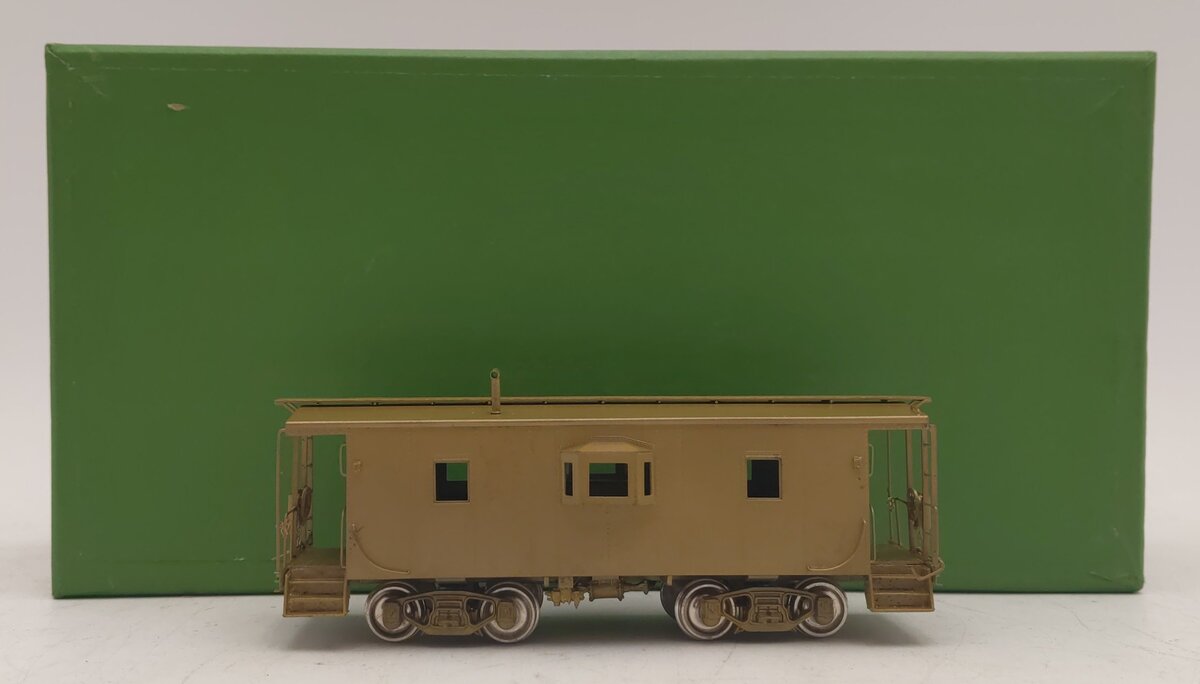 Overland OMI-1137 HO Scale Brass CSS&SB B-W 25ft Steel Caboose LN/Box