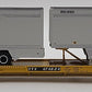 Athearn 92625 HO Trailer Train 85' Flat Bed With 2-40' Trailers LN/Box