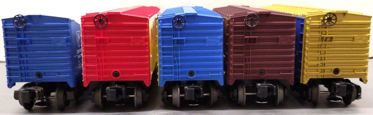 Lionel Assorted O Gauge "I Love" Boxcars: 9475, 19905, 19906, 19901, 19912 [5] LN/Box