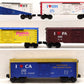 Lionel Assorted O Gauge "I Love" Boxcars: 9475, 19905, 19906, 19901, 19912 [5] LN/Box