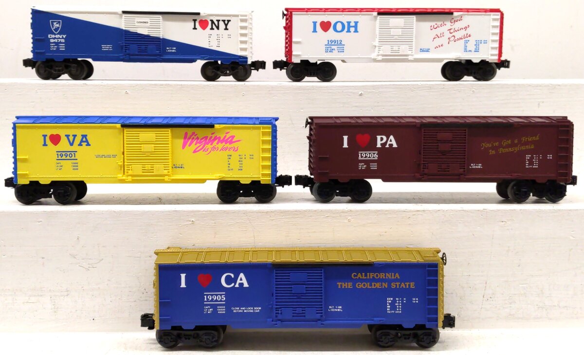 Lionel Assorted O Gauge 