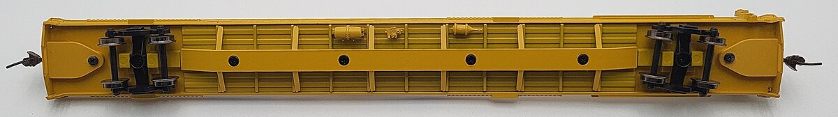 Athearn 92628 HO Trailer Train 85' Flat Car w/2- 40' Trailer #474668 LN/Box