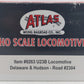 Atlas 8263 HO Scale Delaware & Hudson U23B Diesel Locomotive #2304 EX/Box