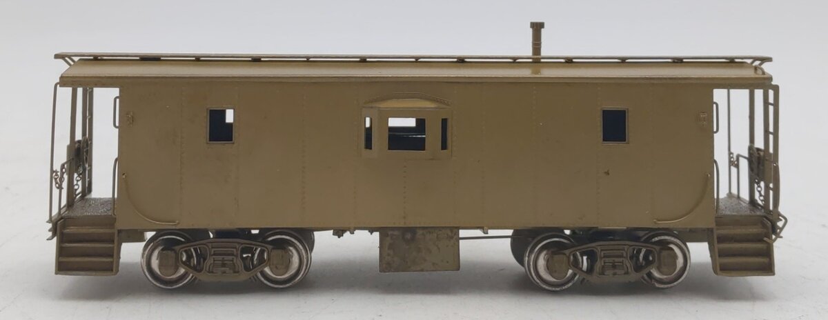 Overland OMI-1136 HO Scale BRASS CSS&SB B-W 29ft Steel Caboose Car EX/Box