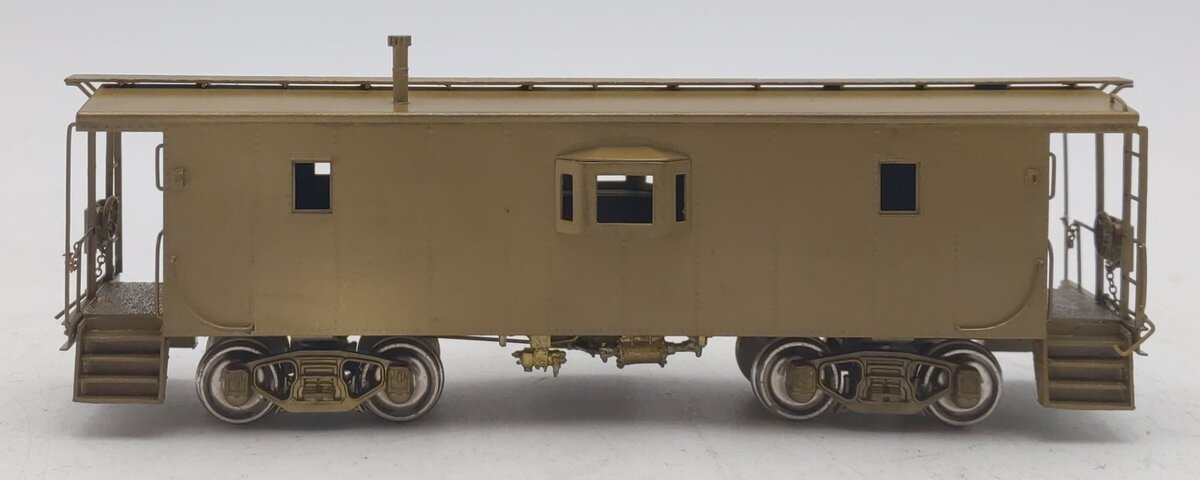 Overland OMI-1136 HO Scale BRASS CSS&SB B-W 29ft Steel Caboose Car EX/Box