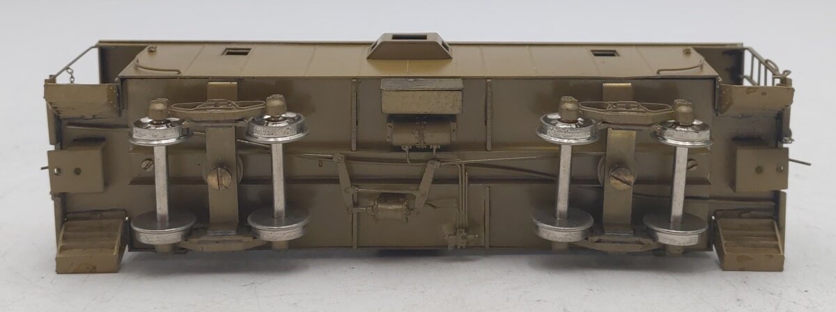 Overland OMI-1136 HO Scale BRASS CSS&SB B-W 29ft Steel Caboose Car EX/Box
