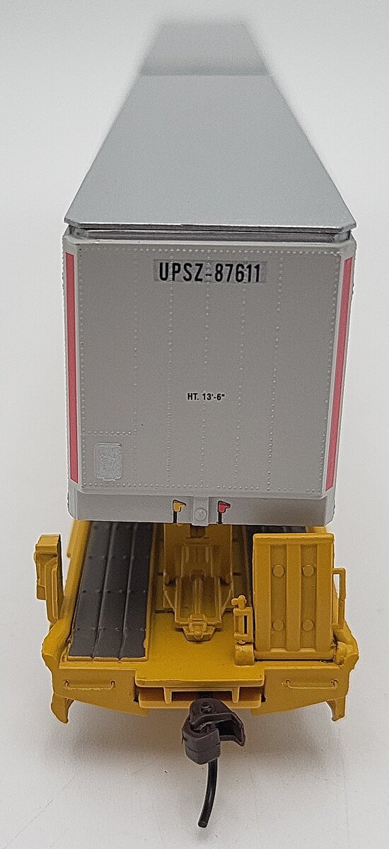 Athearn 92627 HO Trailer Train 85' Flat Car With 2-40' Trailers LN/Box
