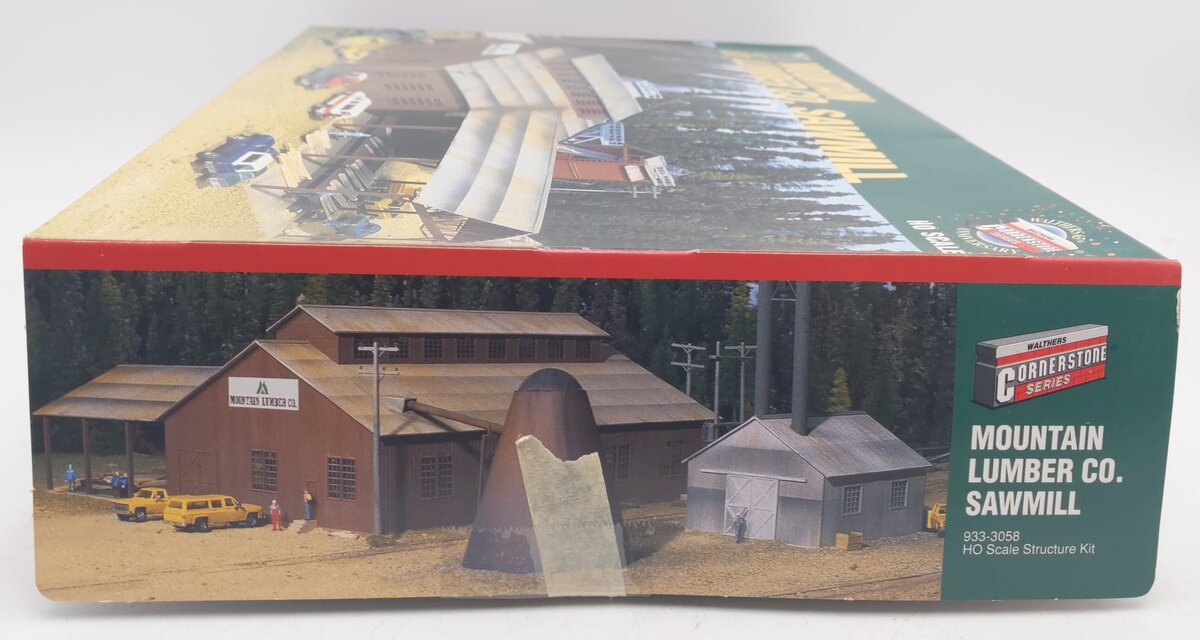 Walthers 933-3058 HO Mountain Lumber Company Sawmill Building Kit LN/Box