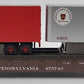 Athearn 92354 HO Scale Pennsylvania #475743 50' Flatcar With Two 25' Trailers LN/Box