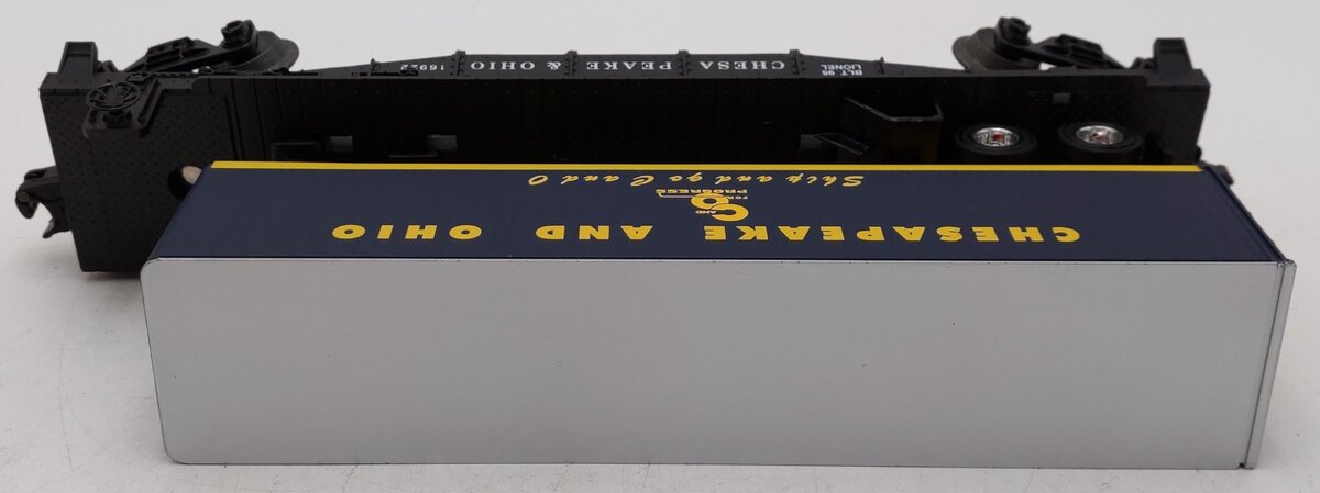 Lionel 6-16922 O Gauge Chesapeake & Ohio Flatcar with Trailer #16922 EX/Box