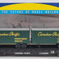 Athearn 92385 HO Canadian Pacific 50' Flat With Two 25' Trailers CP #503201 LN/Box