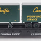 Athearn 92385 HO Canadian Pacific 50' Flat With Two 25' Trailers CP #503201 LN/Box