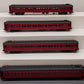 Weaver G1234S O Scale Lehigh Valley 4 Car Passenger Set (2-Rail) VG/Box